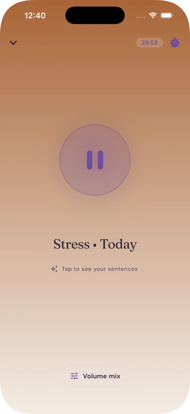 alligkeit app: sleep-tape player with an active sleep timer